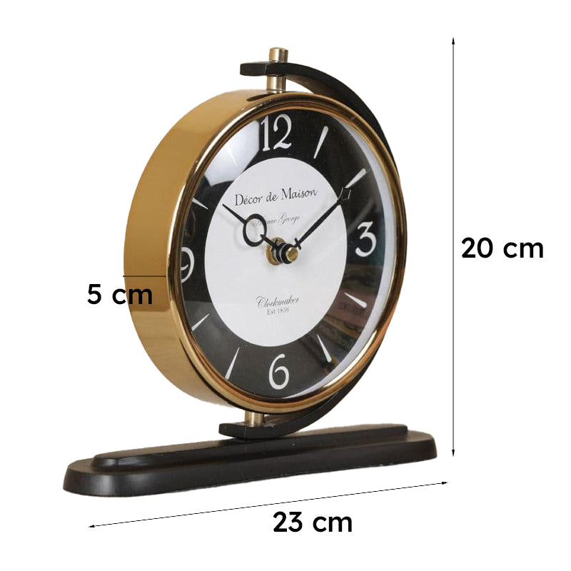 Calypso Table Clock - Black media 5