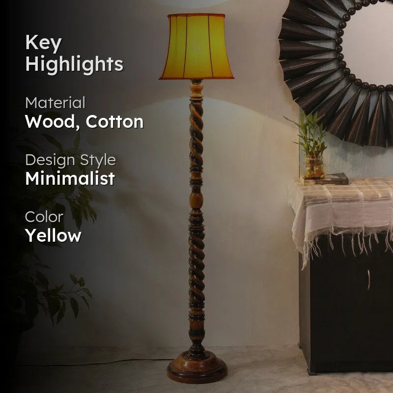 ConicalCurve Floor Lamp (Yellow) media 2
