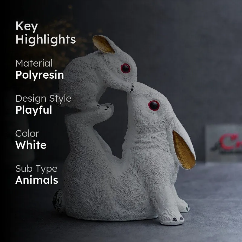 Bunny Mom Balance Showpiece media 2