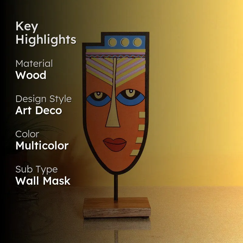 Indubhusan Mask Showpiece media 2