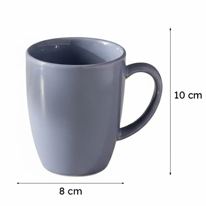 Yuvara Porcelain Coffee Mug (295 mL) - Lavender media 6