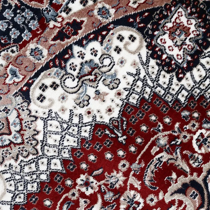 Noorza Art Silk Carpet - Red media 9