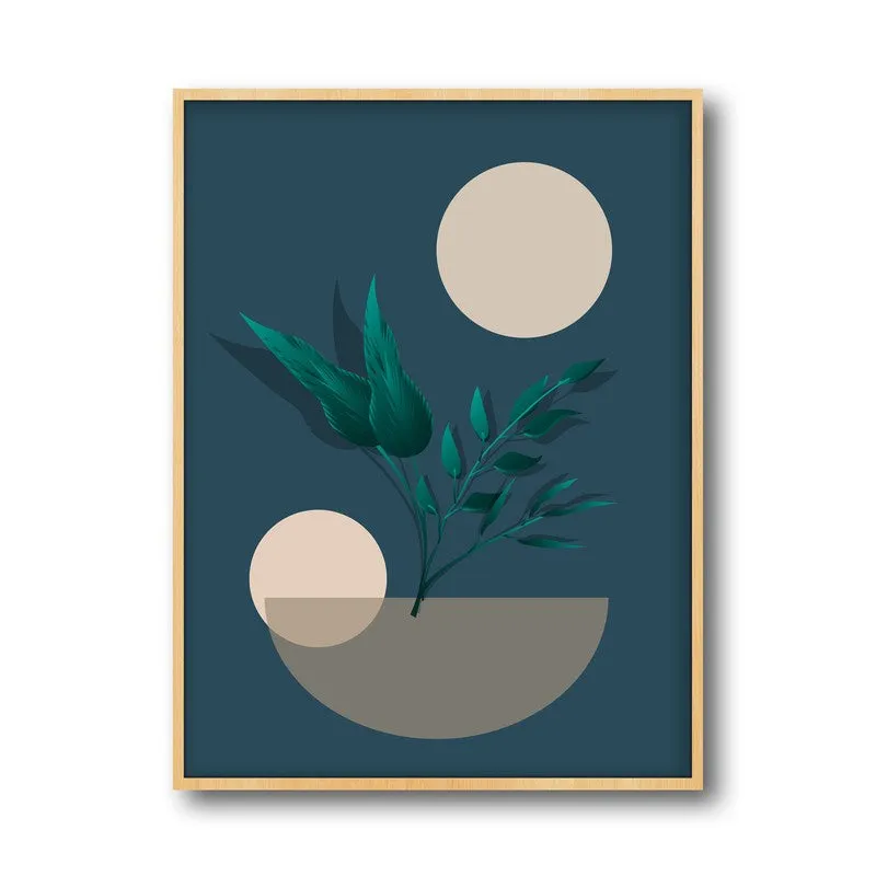 Verdantique Archival Canvas Wall Art - Natural Brown Frame media 5
