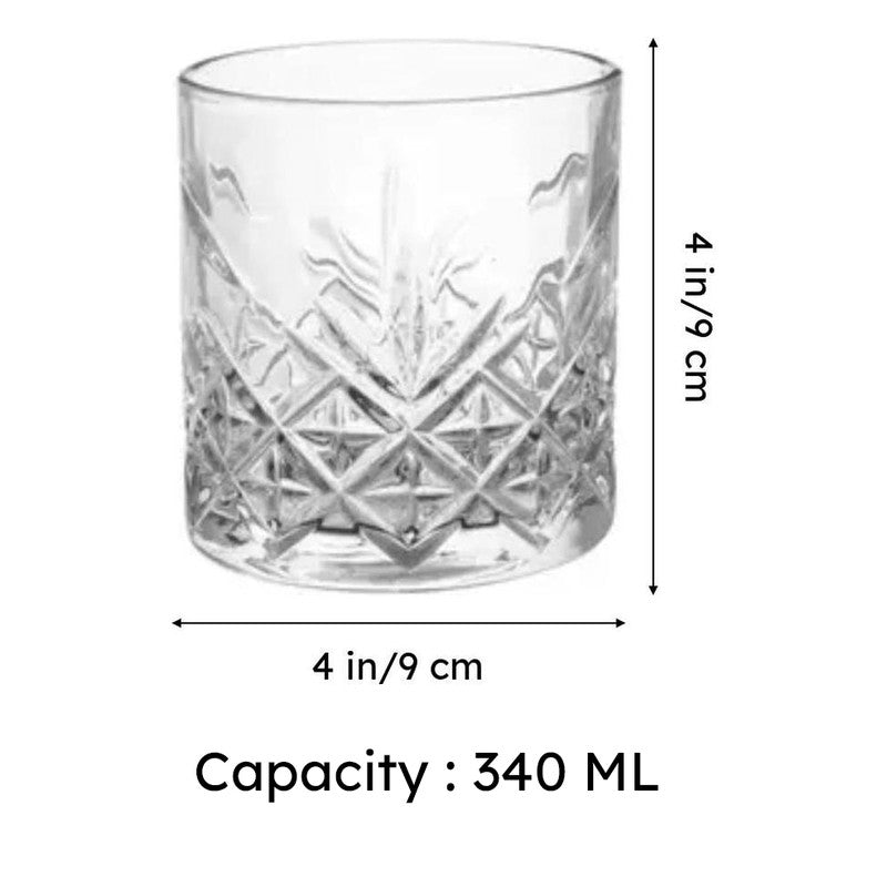Griffy Old Fashioned Glasses (340 ML) - Set of Six media 9