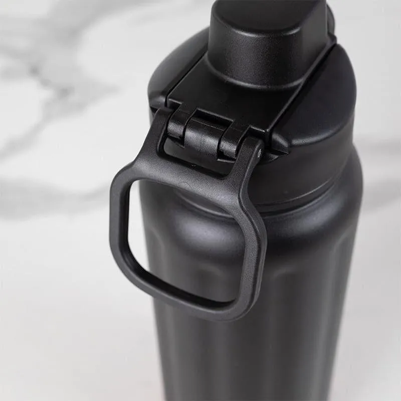 Sip Bliss Hot & Cold Thermos Water Bottle (Black & White, 750 mL Each) - Set Of Two media 6