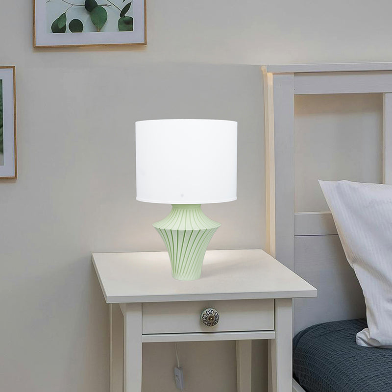 Verde Shade 3D Printed Table Lamp - Blue,White media 5