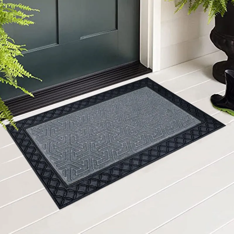 Coire Arrow Coir Door Mats - Light Grey media 4