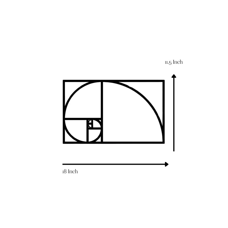 Golden Spiral Iron Wall Accent media 5