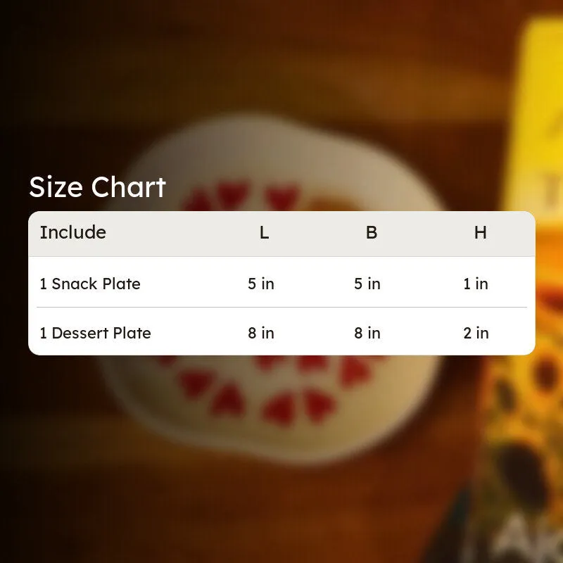 Mirrian Snack Plate - 2 Piece Set media 6