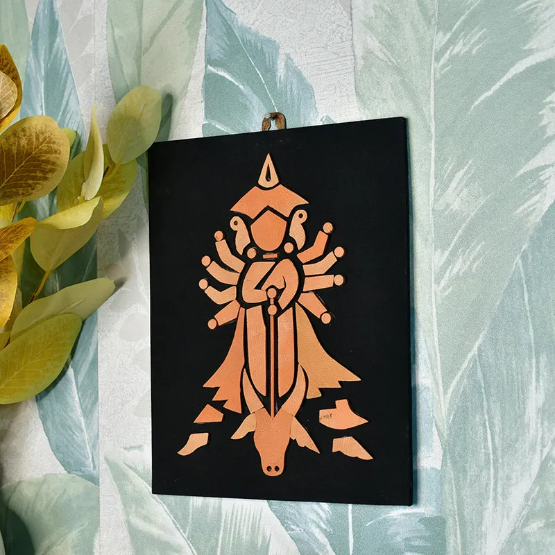 Shakthi Silhouette Terracotta Wall Art media 4