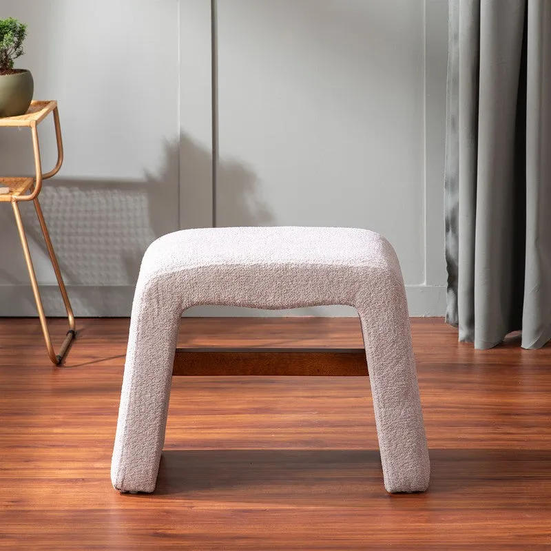 Hearth Fabric Stools (Beige) - Set of Two media 5