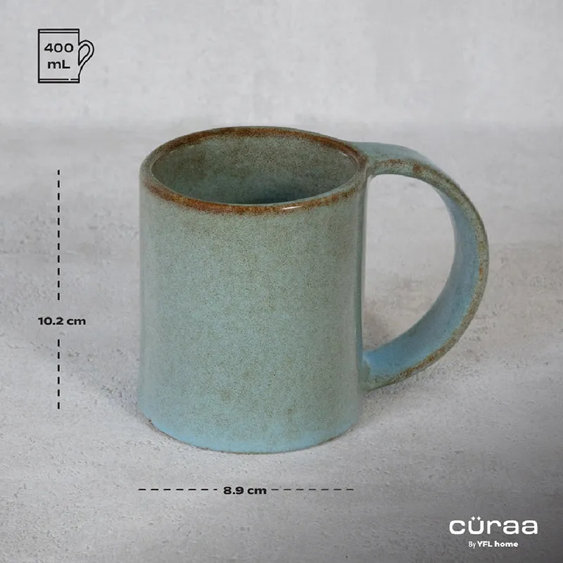 Cyraa By YFL Home Terra Ceramic Coffee Mug (400 mL) media 6