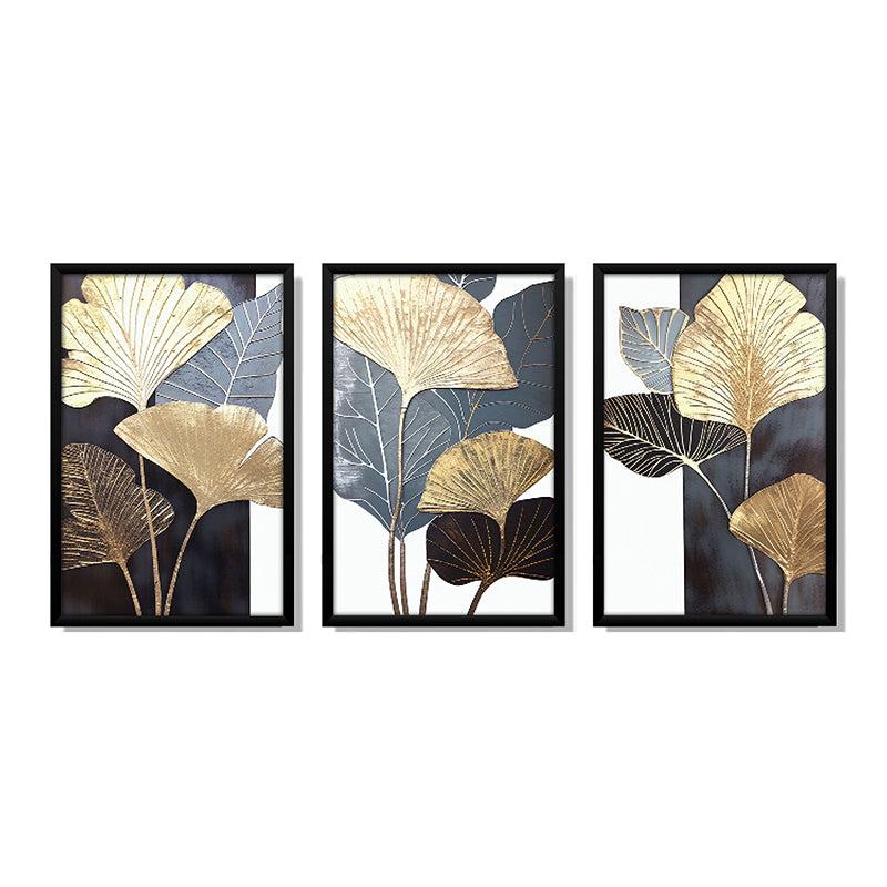Serene Luxe Wall Art With Frame - Set Of Three media 3