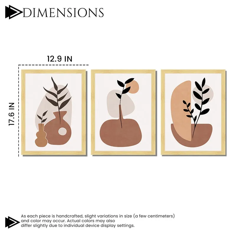 Botanex Clay & Calm Modern Wall Art - Set Of Three media 7