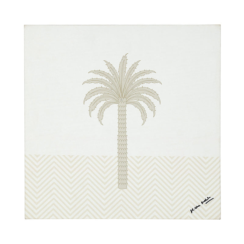 India Circus Tropical Silhouette Canvas Wall Art - Set Of Three media 5