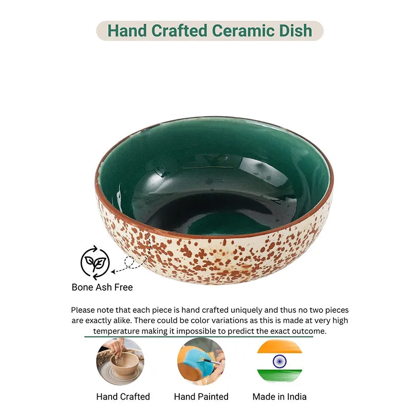 Cinnamon Swirls Ceramic Serving Bowl (1000mL)- Set Of Two media 3