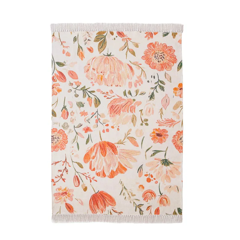 Padhmaja Handwoven Cotton Rug media 1