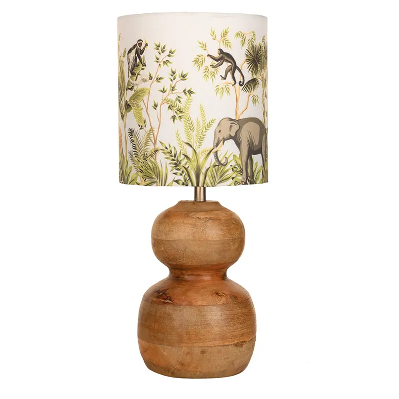 Simona Junglee Fabric Table Lamp - Multicolor media 4