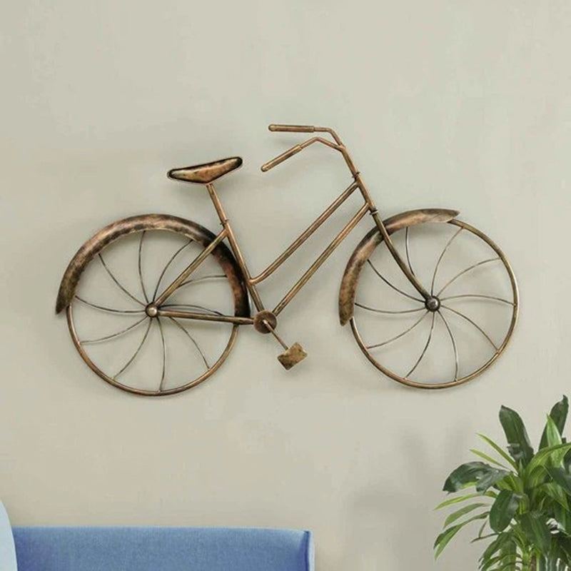 Nostalgic Bicycle Iron Wall Accent