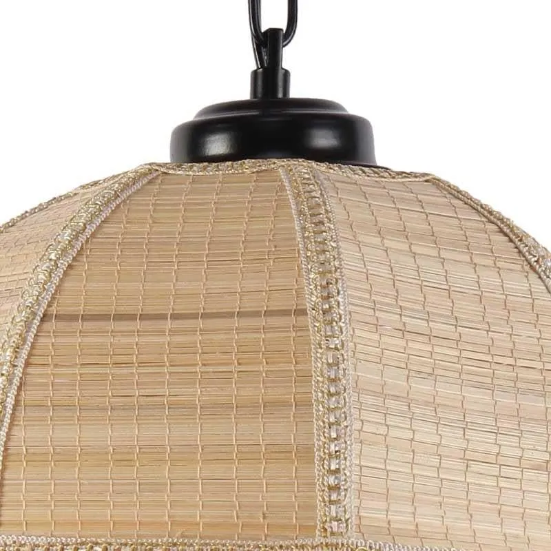 Linzo Circular Fabric Ceiling Lamp media 5