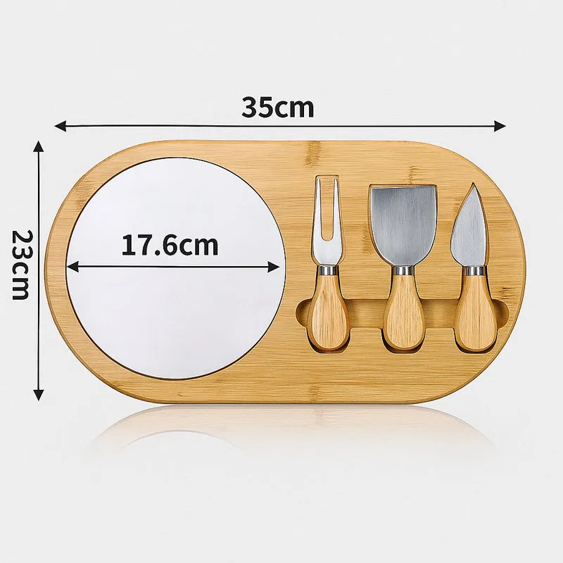 Froma III Cheese Platter - Five Piece Set media 5