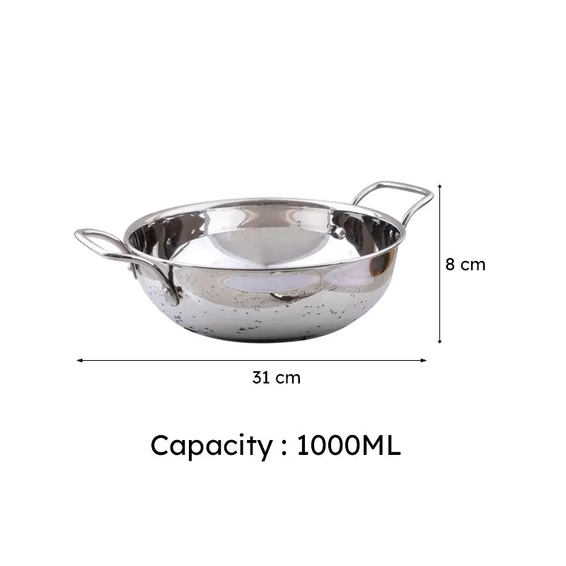 Toyo Induction Safe Kadhai - 1000 mL / 11 Inches media 6