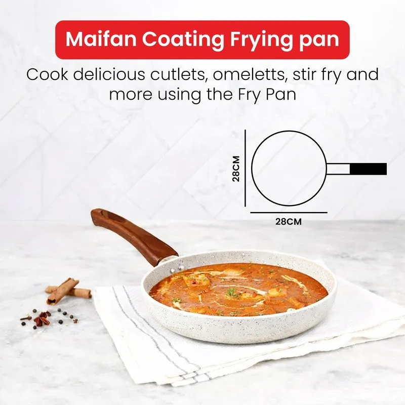 Rioware Stone Nest Matte Finish Non-Stick Frying Pan media 10