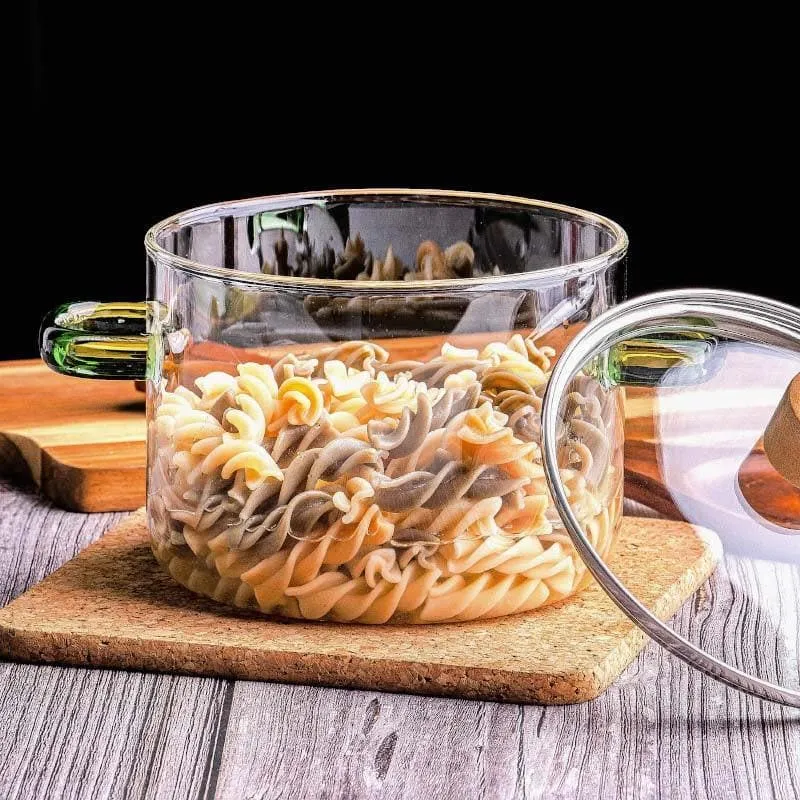 Nemo Glass Cooking Pot with Lid - 1600 mL media 3