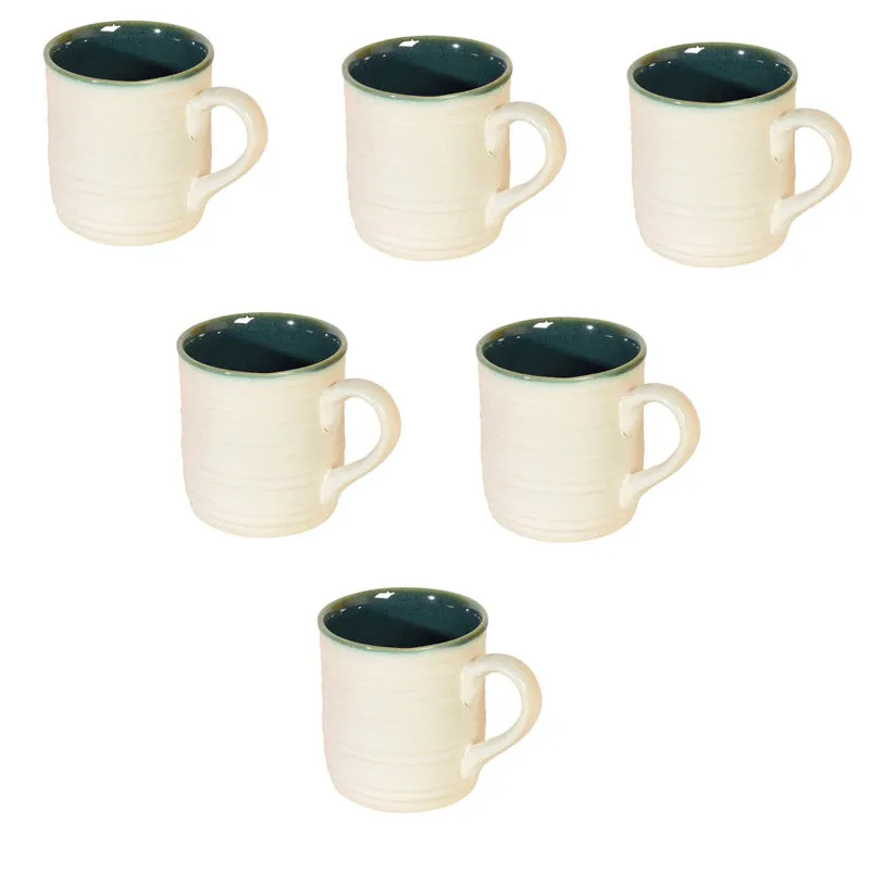 Anduj Ceramic Tea Cup (150 mL Each) - Set of Six media 5