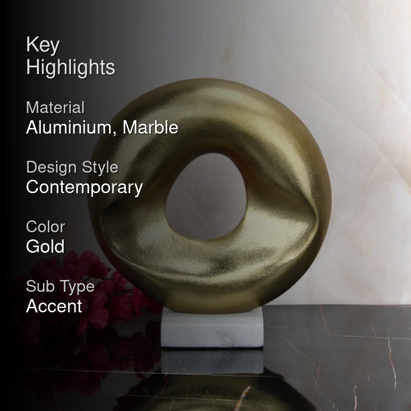Astroy Donut Showpiece - Gold image 2