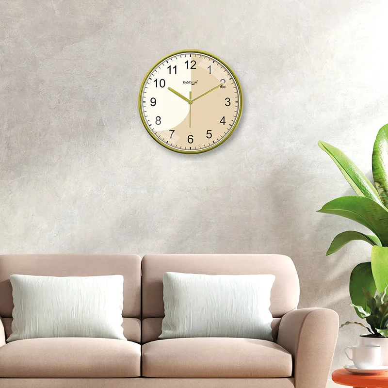 Mono Dial Plastic Analog Wall Clock media 6