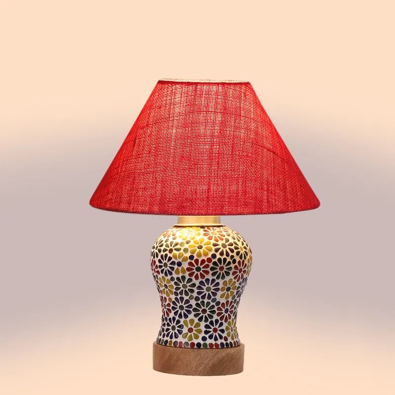 Loomelle Wooden Table Lamp - Multicolor media 6