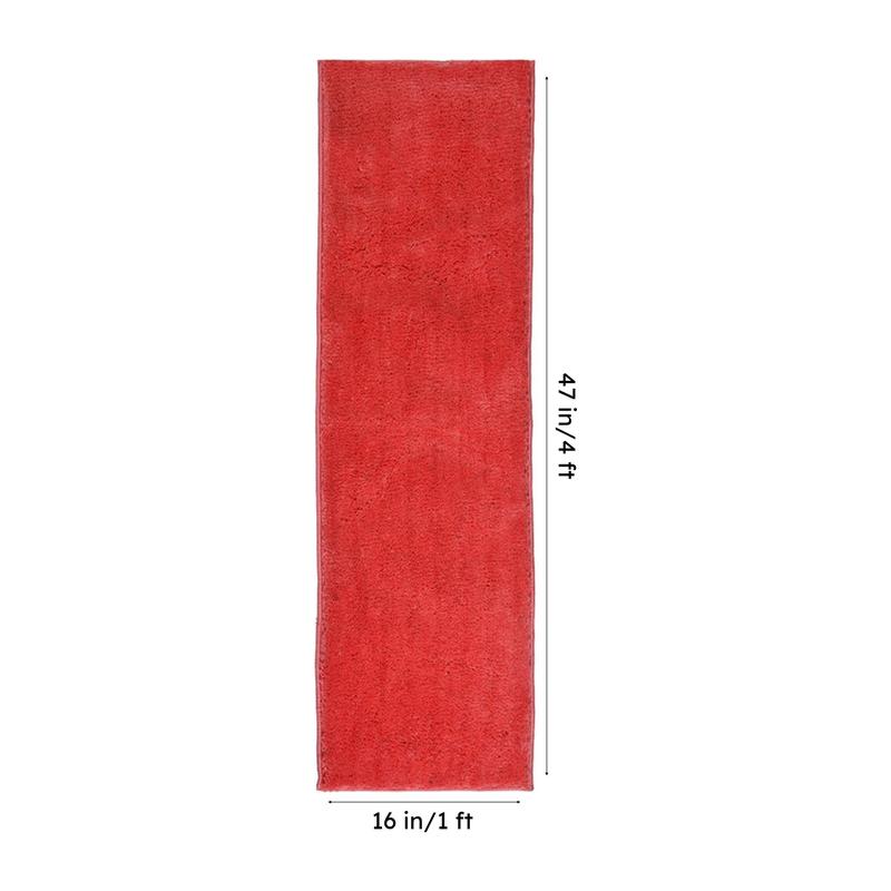 Sofstep Micro Fiber Runner Rug - Red media 10