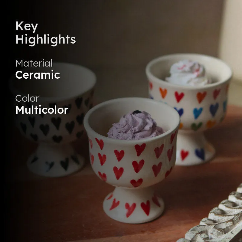 Heart Mate Icecream Cup (200 ML) - Set of Three media 2