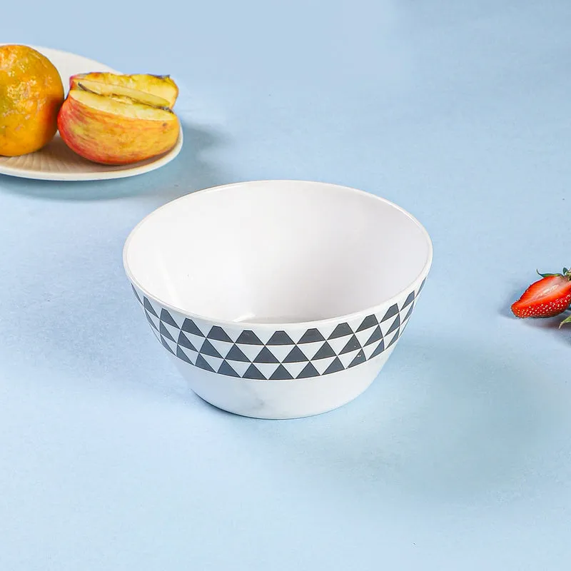 Jisho Snack Bowl (White & Black) - 750 ML media 1