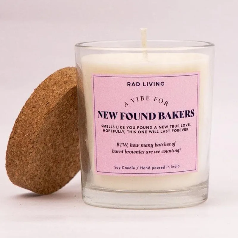 New Found Bakers - Vanilla Cake Scented Candle media 5