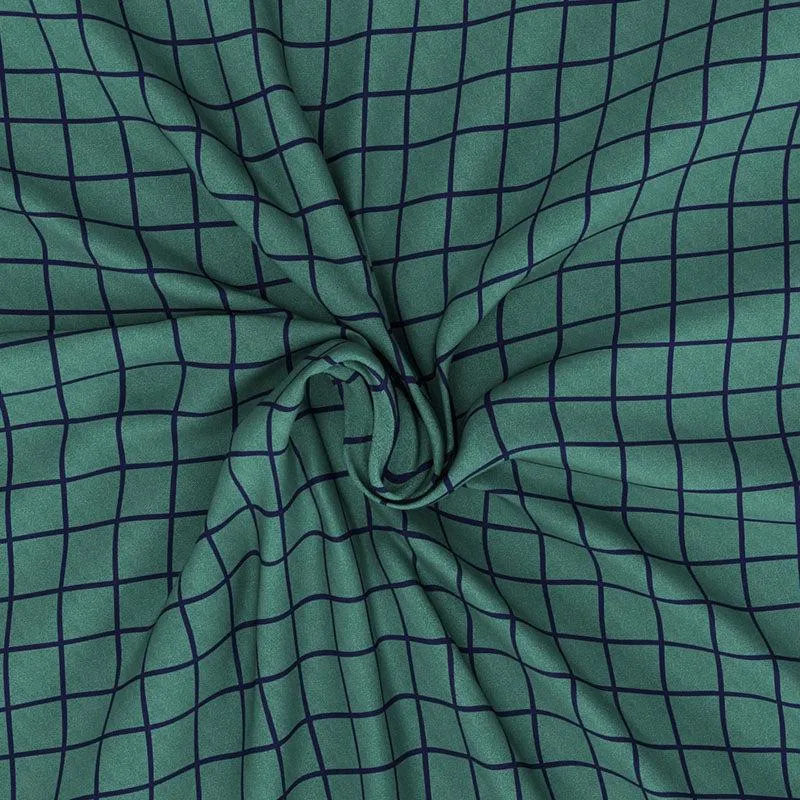 Nautica Mosaic Luxe Geometric Cotton Bedsheet (Green) - 160 TC media 6