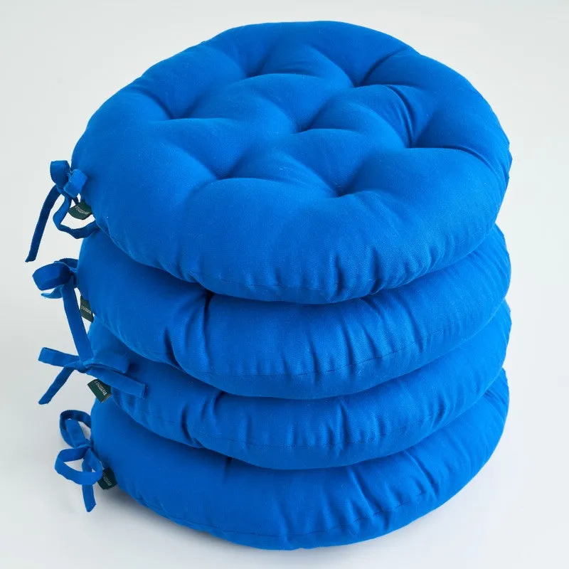 Paylon Chair Pad (Classic Blue) - Set Of Four media 1