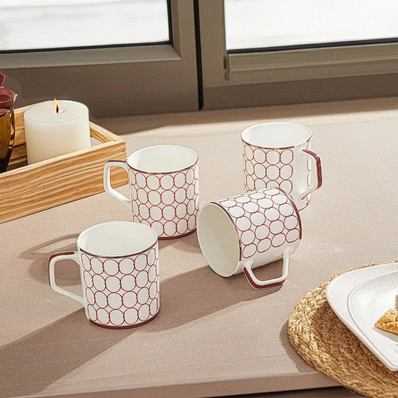 Myrelle Ceramic Coffee Mug (170 mL Each) - Set Of Four media 4