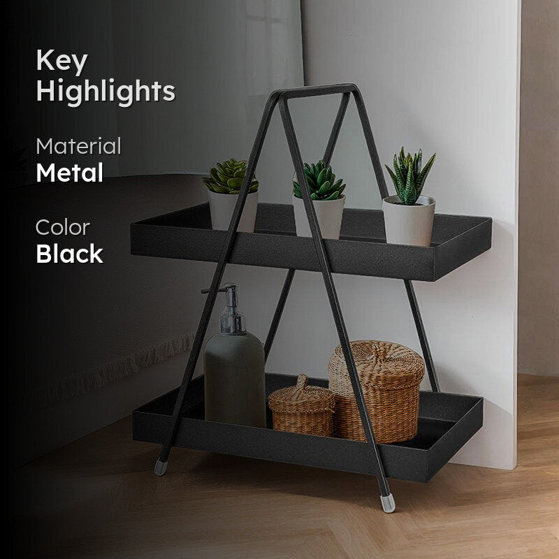 Bay Brace Tiered Metal Rack media 2