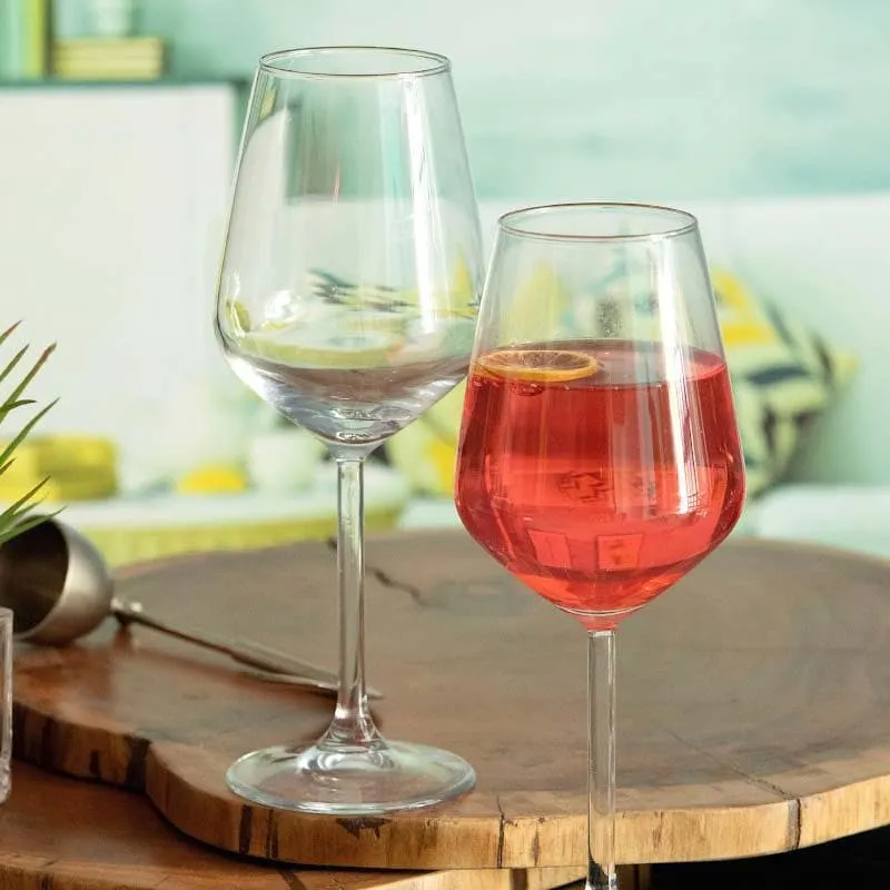 Pasabahce Windsor Red Wine Glasses (350 ML) - Set Of Six media 1