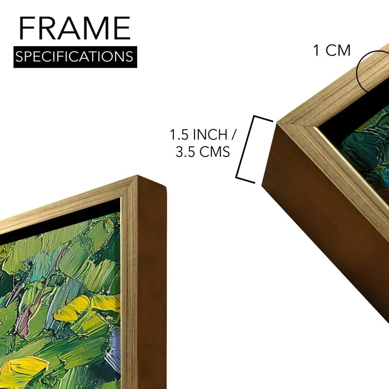Treescape Canvas Wall Painting With Frame media 8