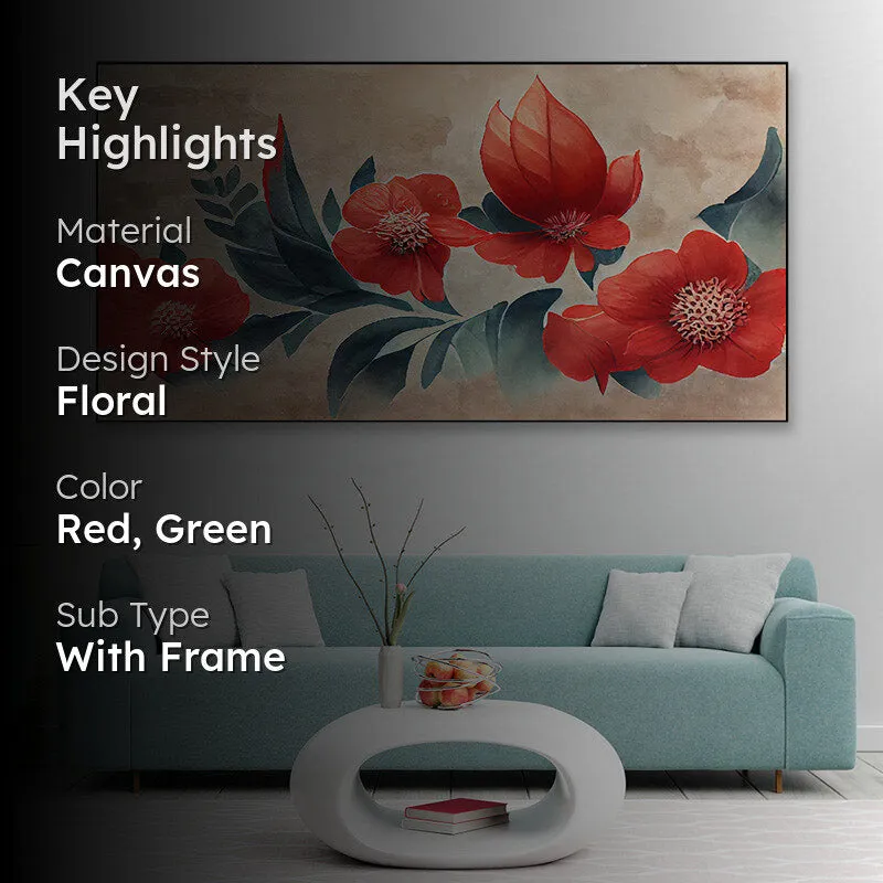 Arladne Flora Canvas Wall Painting media 2