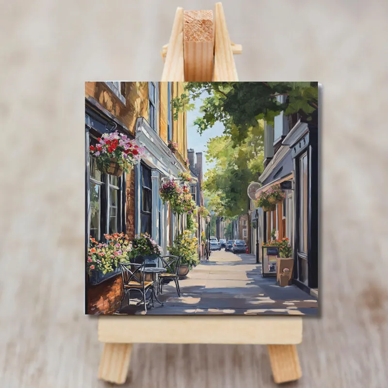 Quaint Towns Canvas Showpiece media 3