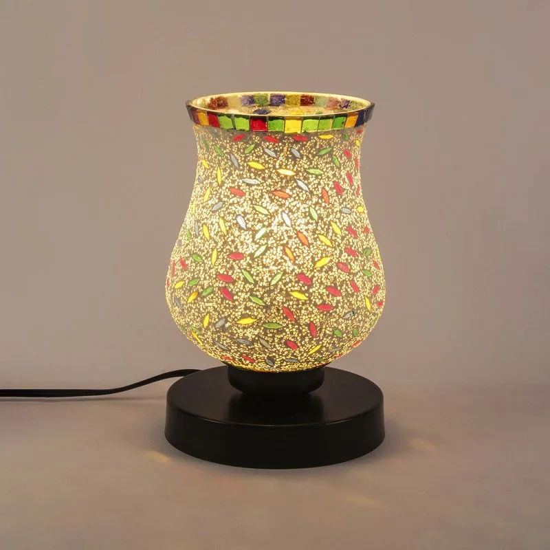 Lunalor Mosaic Glass Table Lamp - Multicolor media 6