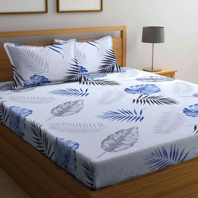 Shelly Floral Bedsheet - 150 GSM media 3