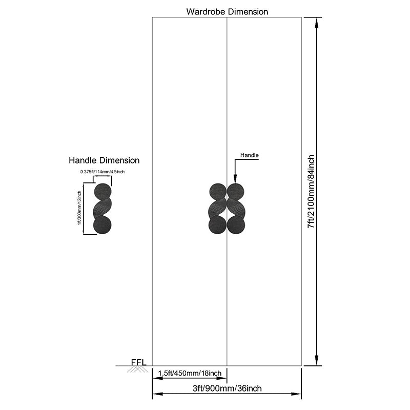 Vento Handmade Door Handle media 3