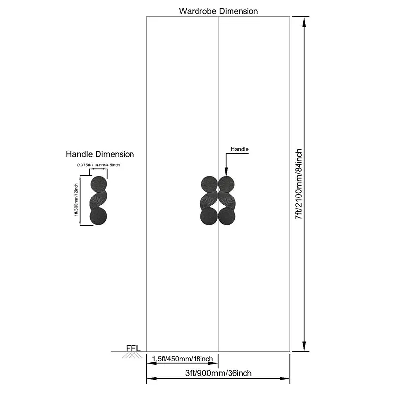 Vento Handmade Door Handle media 3