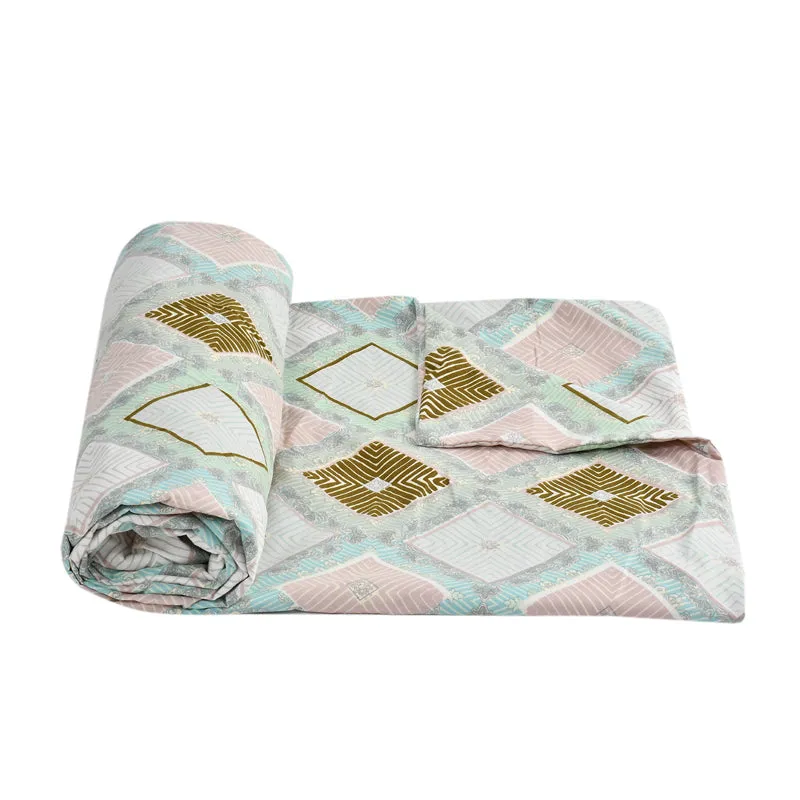 Geometry of Calm Cotton Duvet Cover - 210 TC media 5