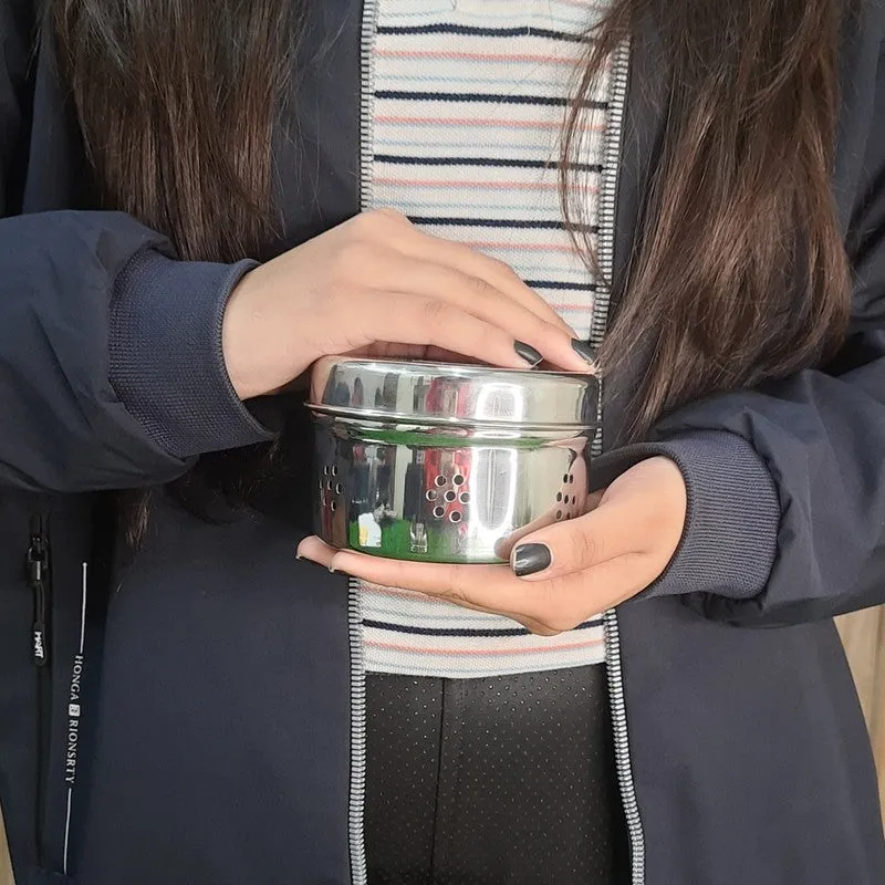 Craft Silver Stainless Steel Container - Set Of Three media 6